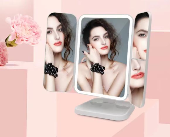 Miniatura 4 de ESPEJO COSMETICO DE TRES  LED, MAQILLAJE